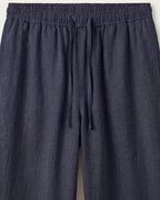 CATANIA LINEN TROUSERS - BLUE