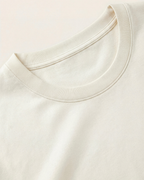 MERCERIZED COTTON LONGSLEEVE - WHITE