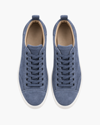 SUEDE WALK TRAINER - SKYBLUE
