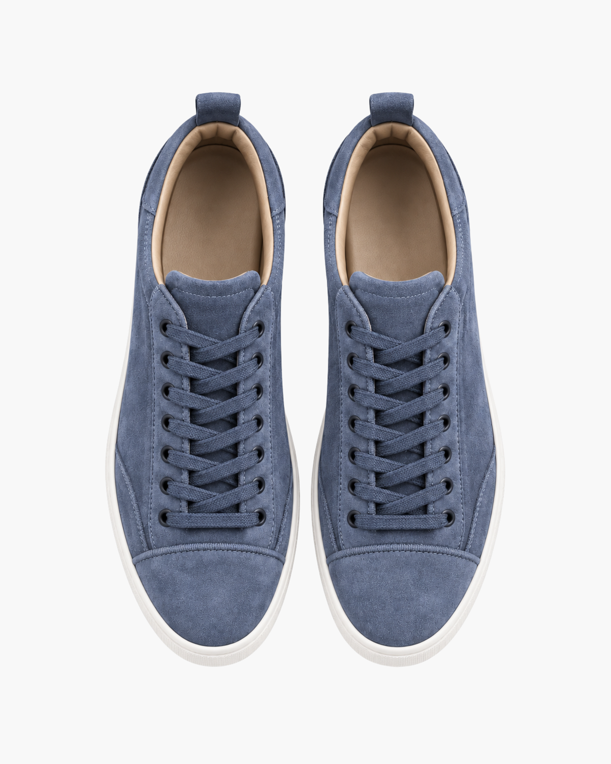 SUEDE WALK TRAINER - SKYBLUE