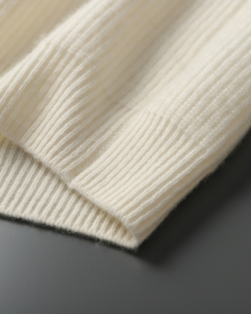 CASHMERE SHAWL COLLAR SWEATER