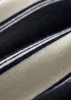 PURE EXTRA-FINE MERINO WOOL BLACK DAMIEN SET