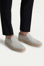 CITY SUEDE LOAFER - IVORY