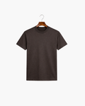 MERCERIZED COTTON TEE - GREY