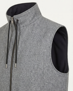 VALERE REVERSIBLE VEST - BLACK