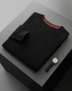 CASHMERE FINE KNIT CREWNECK