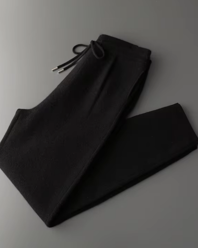 CASHMERE PLEATED CLASSIC TROUSERS