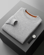 CASHMERE FINE KNIT CREWNECK