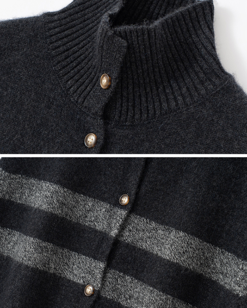 CASHMERE SLEEVELESS TURTLENECK