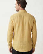 CAPRI LINEN SHIRT - YELLOW