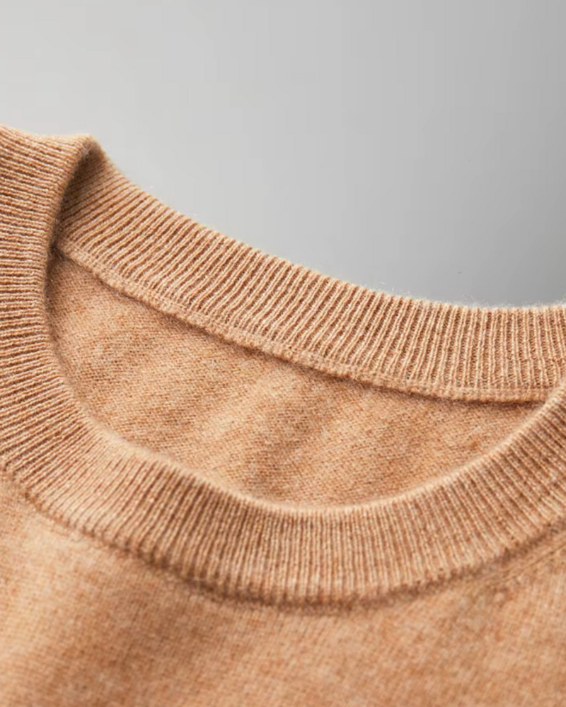 CASHMERE CLASSIC CREW T-SHIRT