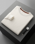 CASHMERE FINE KNIT CREWNECK