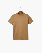 MERCERIZED COTTON TEE - OLIVE