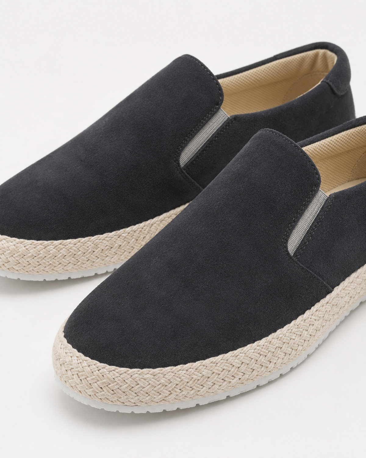 VATICANO SUEDE MULE - GRAY