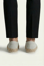 CITY SUEDE LOAFER - IVORY