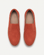 CITY SUEDE LOAFER - ORANGE