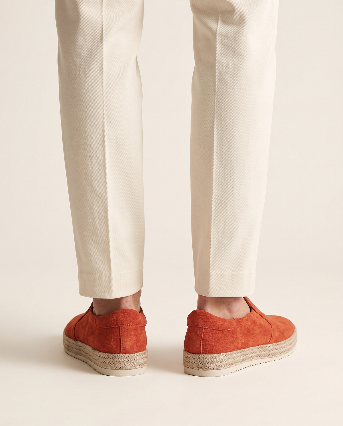 CITY SUEDE LOAFER - ORANGE