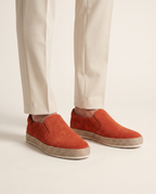 CITY SUEDE LOAFER - ORANGE
