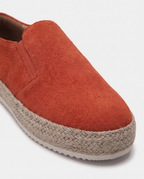 CITY SUEDE LOAFER - ORANGE