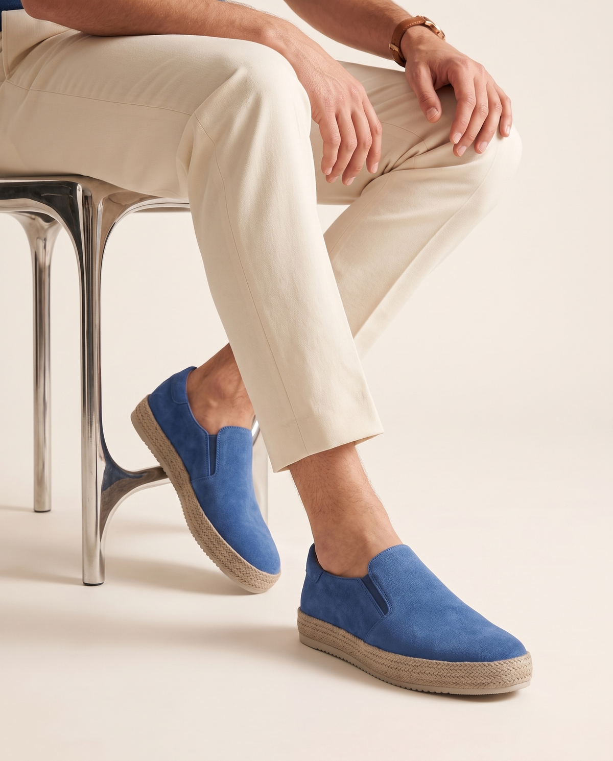 CITY SUEDE LOAFER - BLUE
