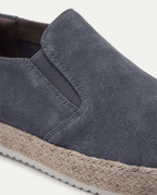 CITY SUEDE LOAFER - DARK GREY