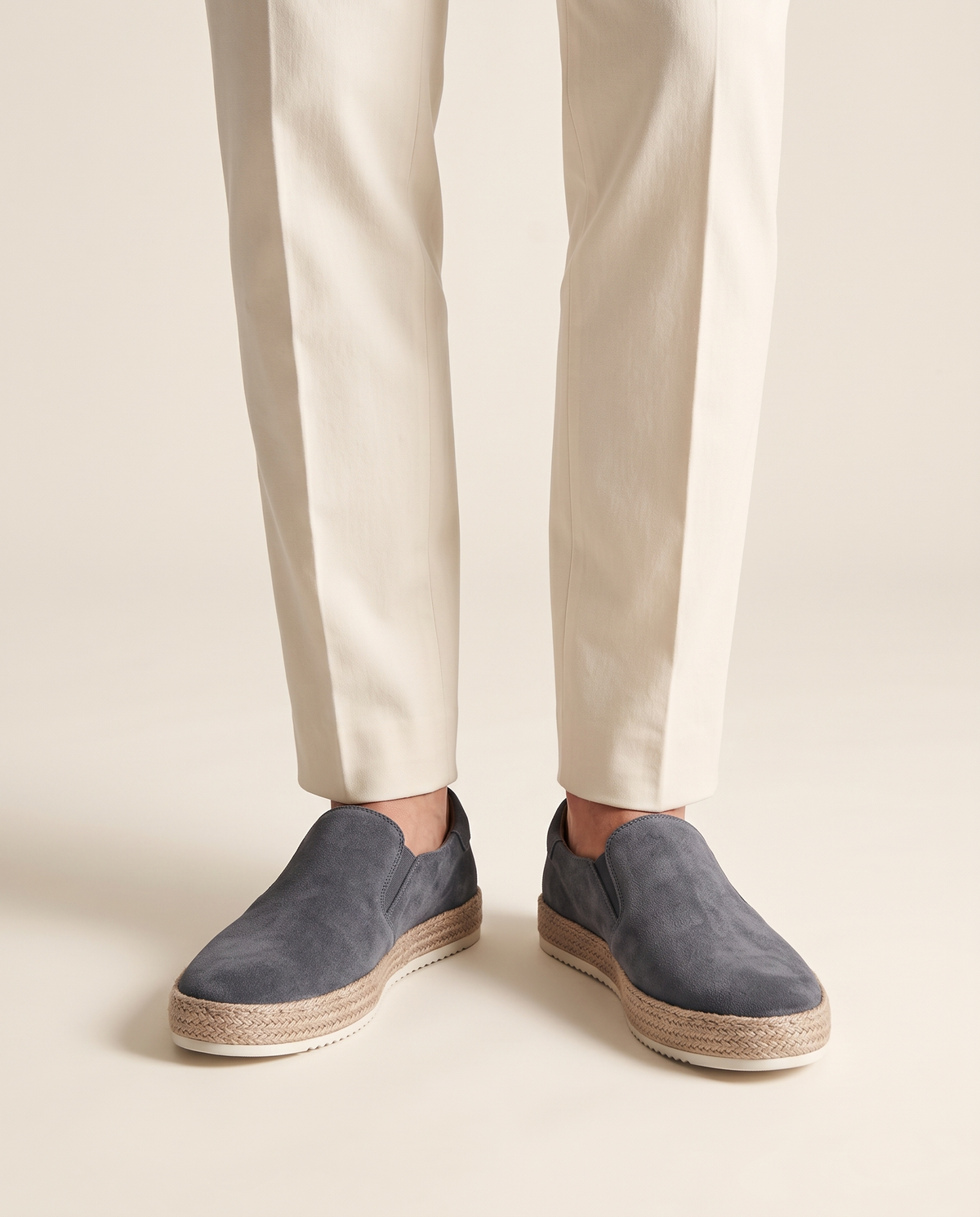 CITY SUEDE LOAFER - DARK GREY