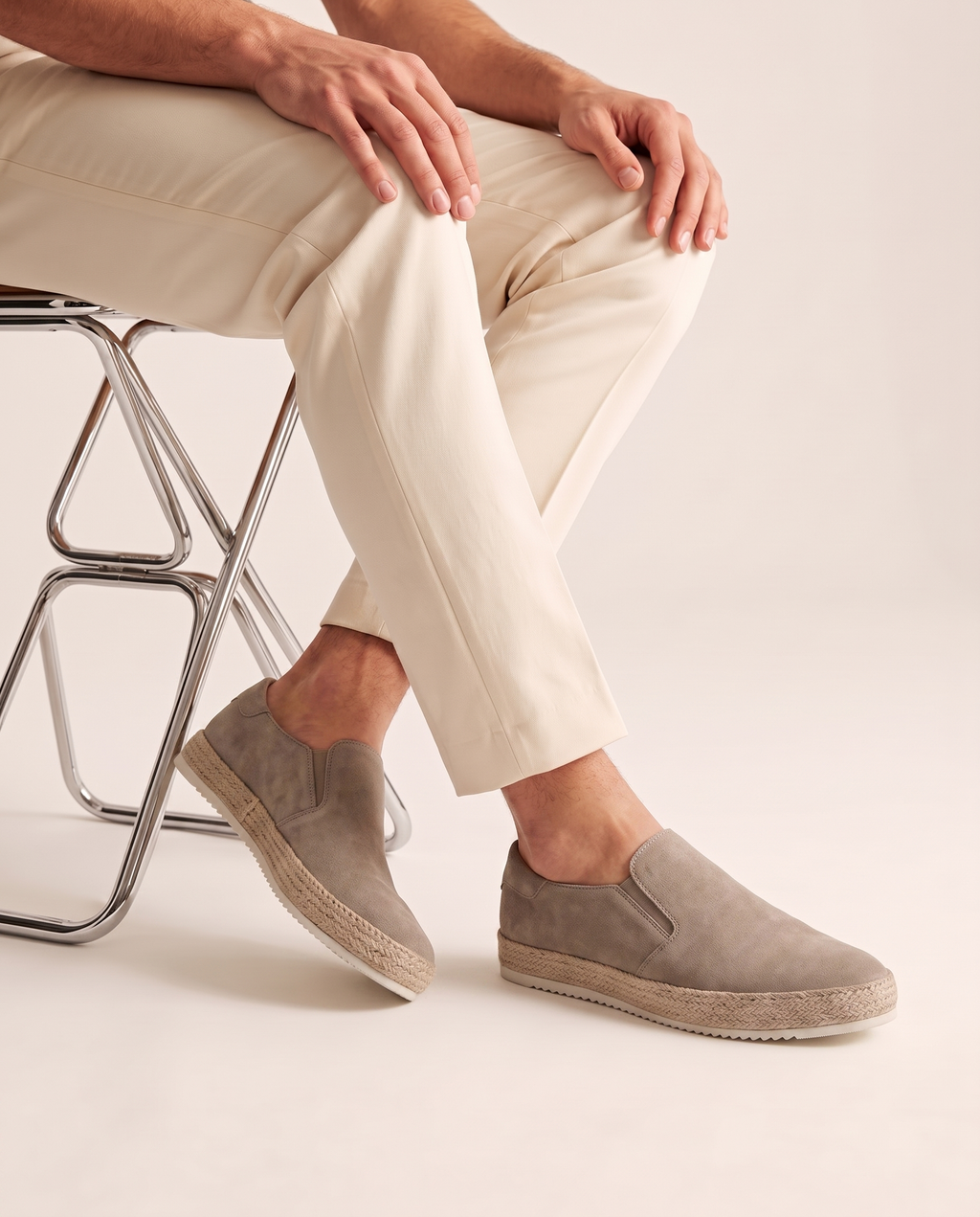 CITY SUEDE LOAFER - APRICOT