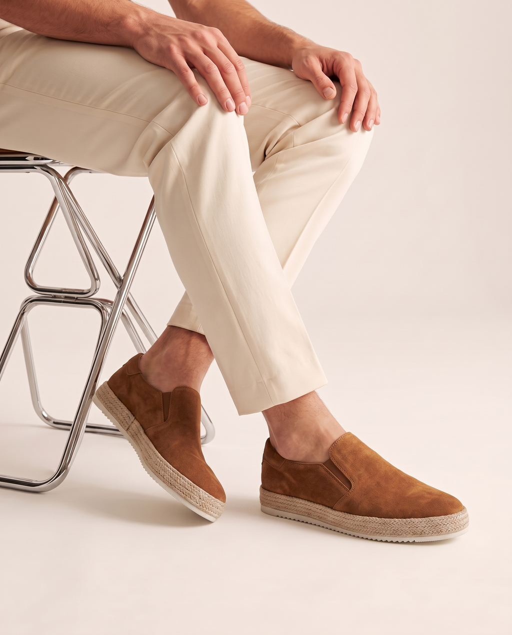 CITY SUEDE LOAFER - BROWN